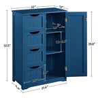 Armoire de plancher en bois