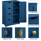Armoire de plancher en bois