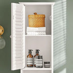 Haotian FRG236-W, Étagère de rangement pour armoire de salle de bain haute