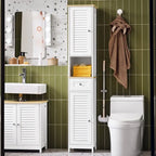Haotian FRG236-W, Étagère de rangement pour armoire de salle de bain haute