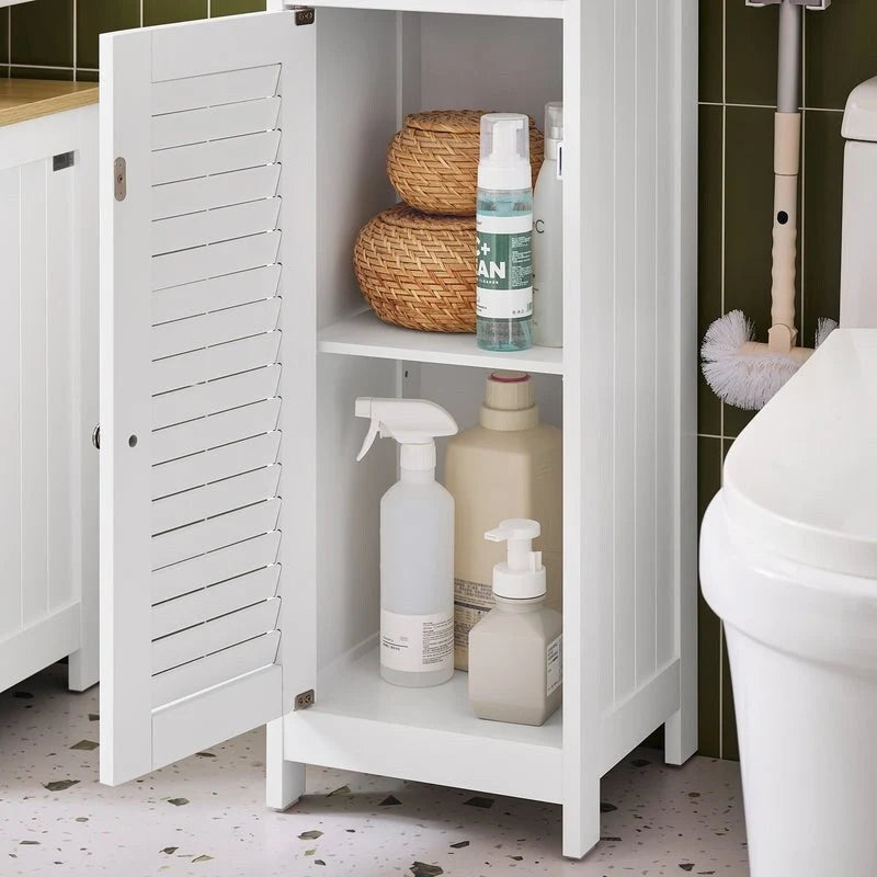 Haotian FRG236-W, Étagère de rangement pour armoire de salle de bain haute