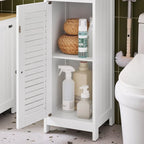 Haotian FRG236-W, Étagère de rangement pour armoire de salle de bain haute