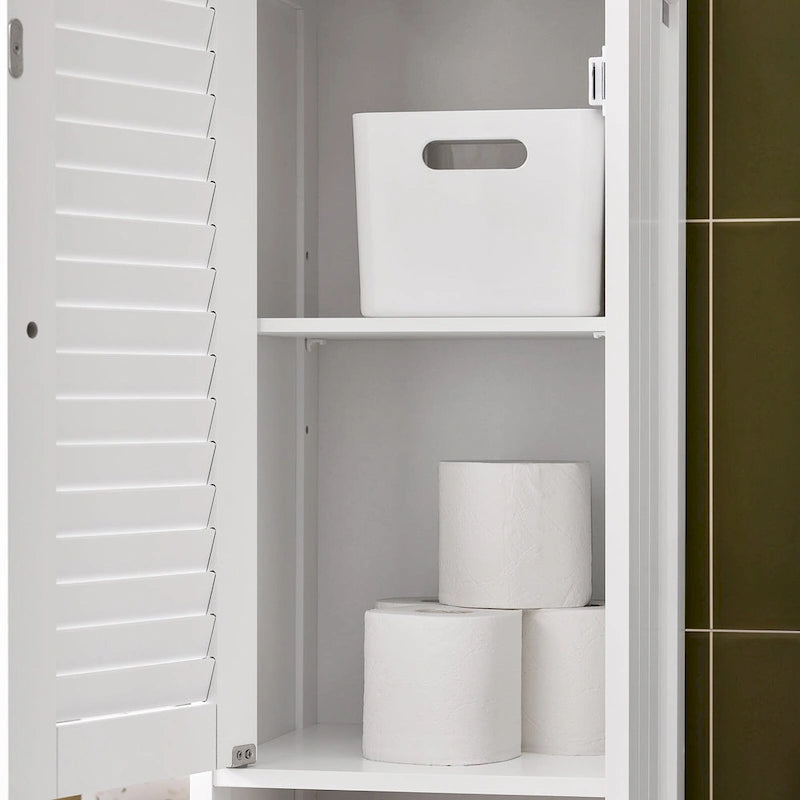 Haotian FRG236-W, Étagère de rangement pour armoire de salle de bain haute