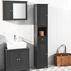 Haotian FRG236-W, Étagère de rangement pour armoire de salle de bain haute