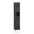 Haotian FRG236-W, Étagère de rangement pour armoire de salle de bain haute