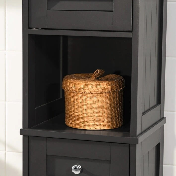 Haotian FRG236-W, Étagère de rangement pour armoire de salle de bain haute