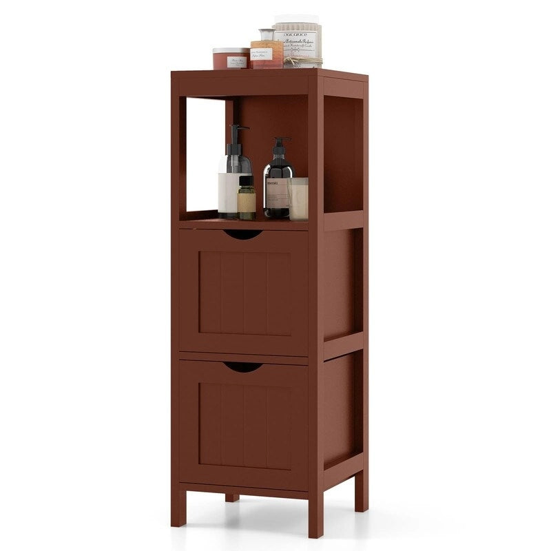 Meuble de rangement et organisateur de salle de bain - 30,5 cm (P) x 30,5 cm (L) x 89 cm (H)