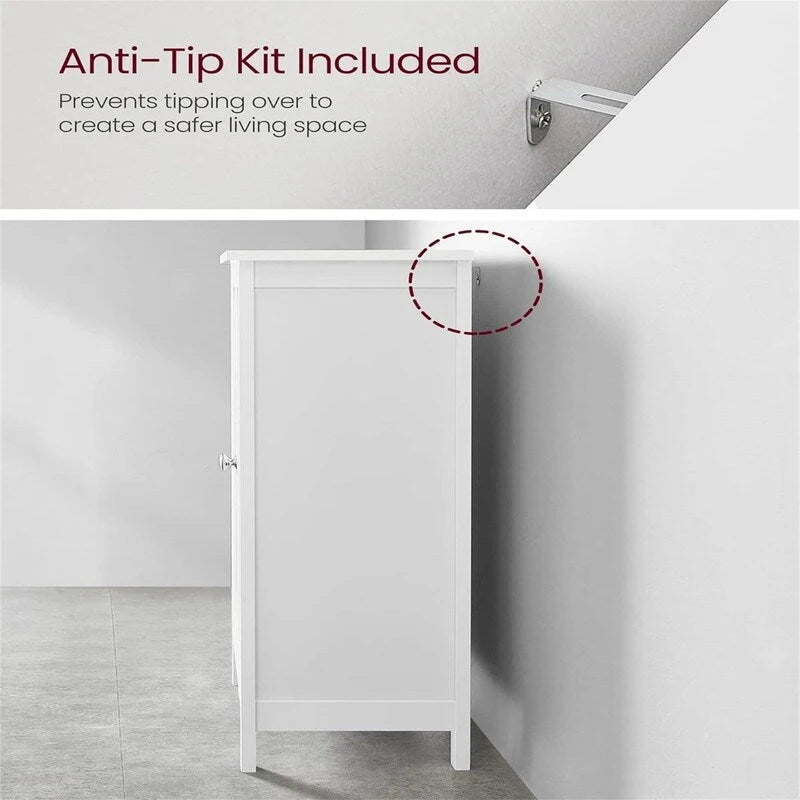 Armoire de rangement au sol pour salle de bain