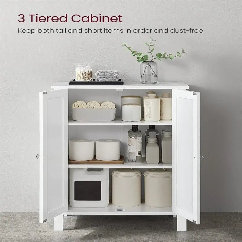 Armoire de rangement au sol pour salle de bain