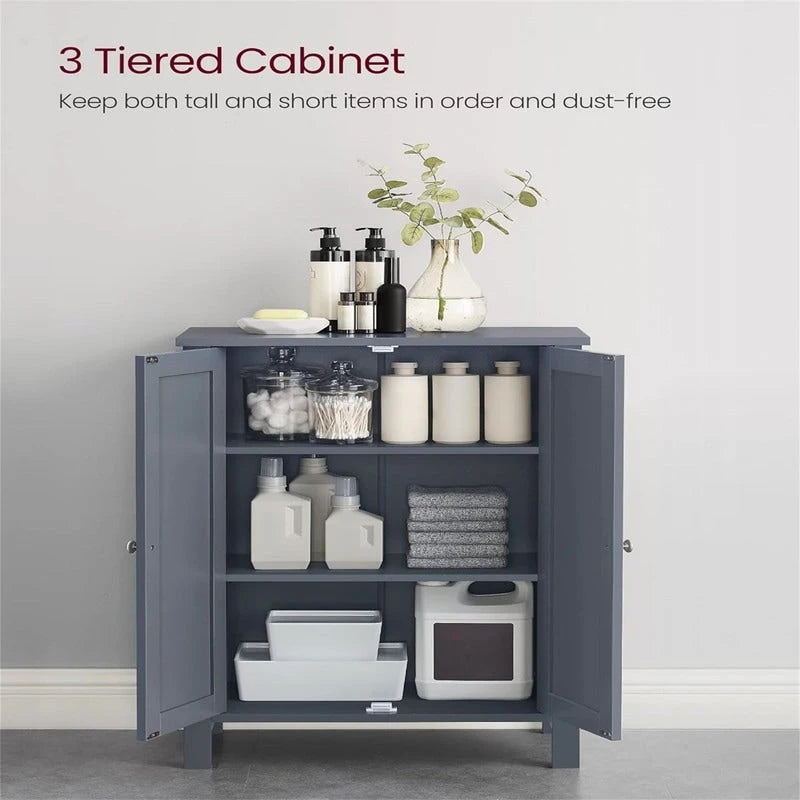 Armoire de rangement au sol pour salle de bain