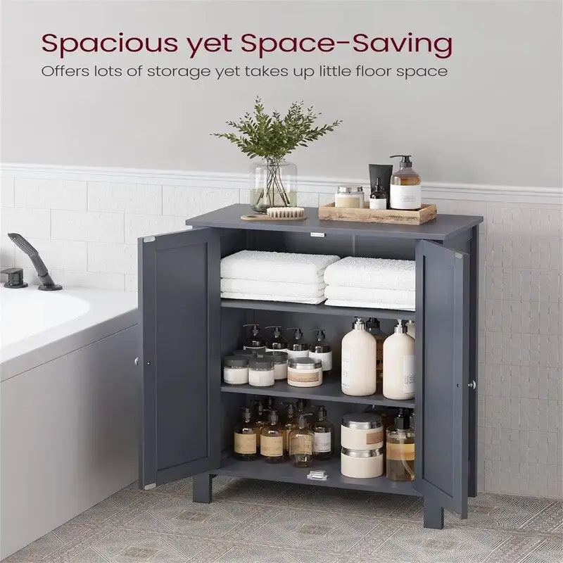 Armoire de rangement au sol pour salle de bain