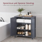 Armoire de rangement au sol pour salle de bain