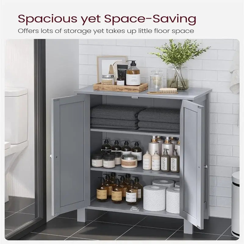Armoire de rangement au sol pour salle de bain