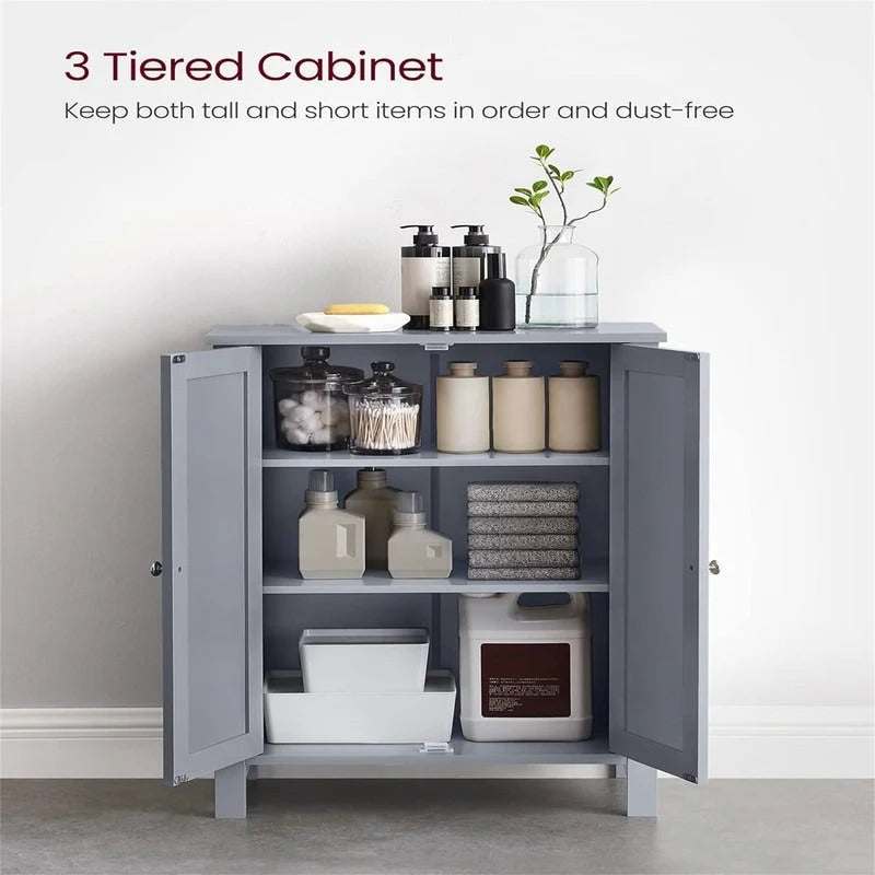 Armoire de rangement au sol pour salle de bain