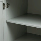 Armoire de rangement de salle de bain avec portes