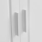 Armoire de rangement de salle de bain avec portes
