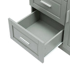 Armoire de rangement de salle de bain avec portes