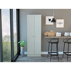 Armoire à linge autoportante à 5 étagères, 23,6 po L x 71,1 po H