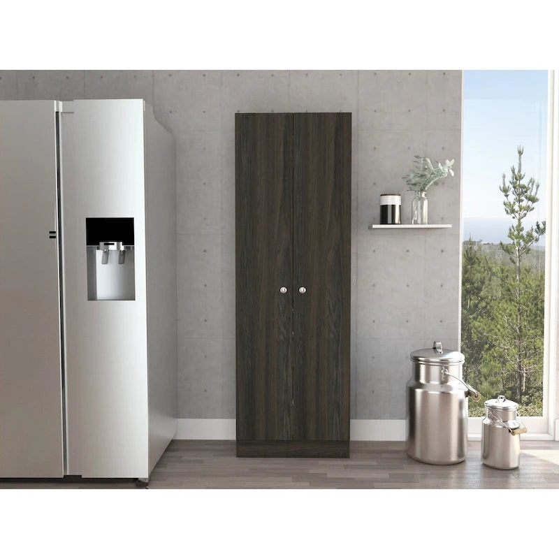 Armoire à linge autoportante à 5 étagères, 23,6 po L x 71,1 po H