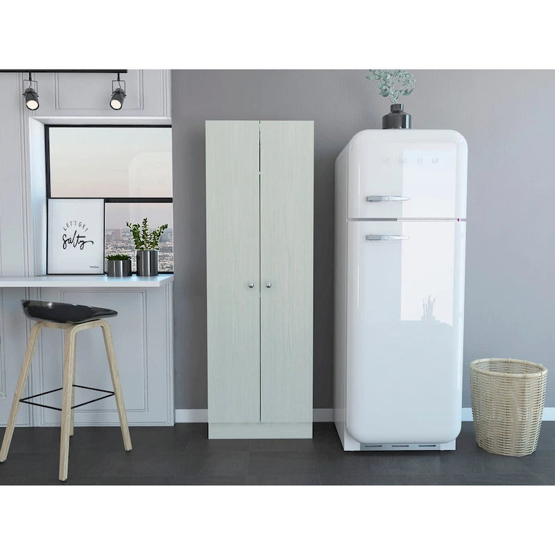 Armoire à linge autoportante à 5 étagères, 23,6 po L x 71,1 po H