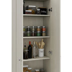Armoire à linge autoportante à 5 étagères, 23,6 po L x 71,1 po H