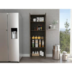 Armoire à linge autoportante à 5 étagères, 23,6 po L x 71,1 po H