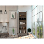 Armoire à linge autoportante à 5 étagères, 23,6 po L x 71,1 po H