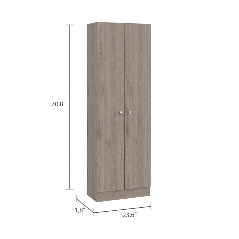 Armoire à linge autoportante à 5 étagères, 23,6 po L x 71,1 po H