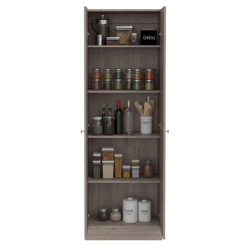 Armoire à linge autoportante à 5 étagères, 23,6 po L x 71,1 po H