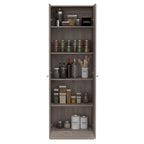 Armoire à linge autoportante à 5 étagères, 23,6 po L x 71,1 po H