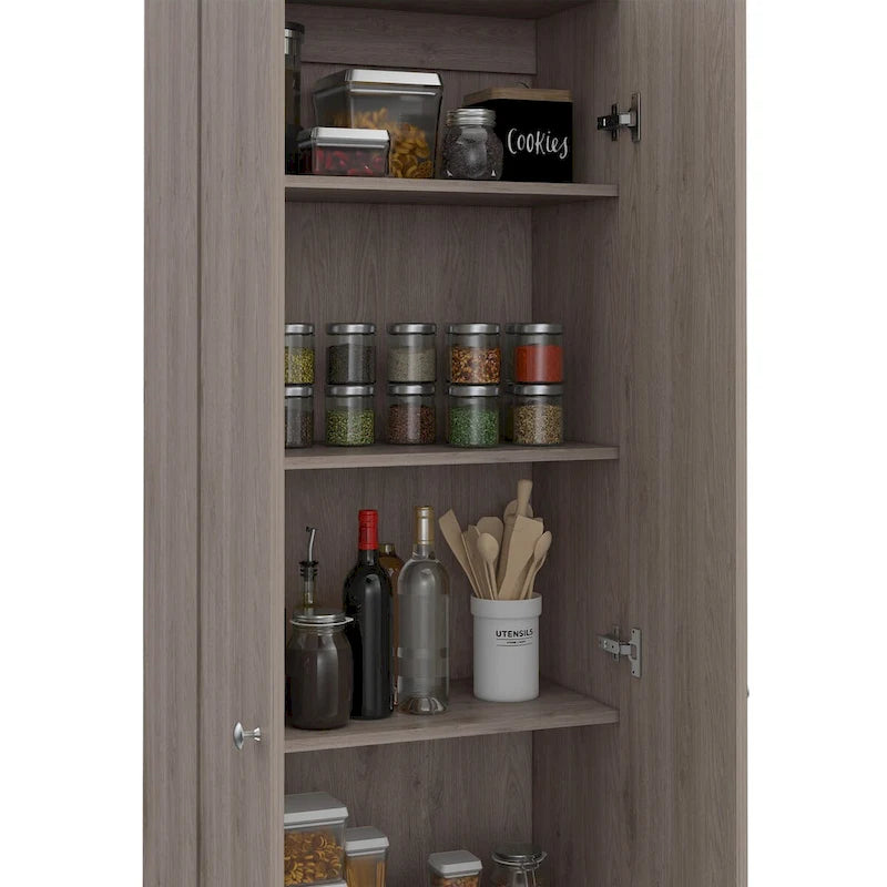 Armoire à linge autoportante à 5 étagères, 23,6 po L x 71,1 po H