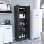 Armoire à linge autoportante à 5 étagères, 23,6 po L x 71,1 po H