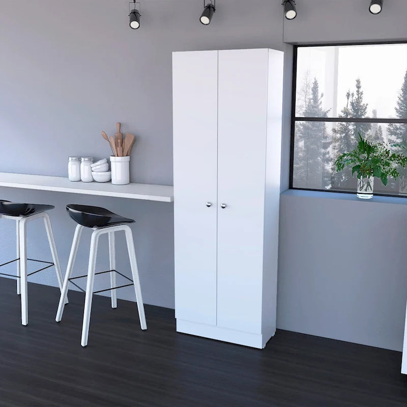 Armoire à linge autoportante à 5 étagères, 23,6 po L x 71,1 po H