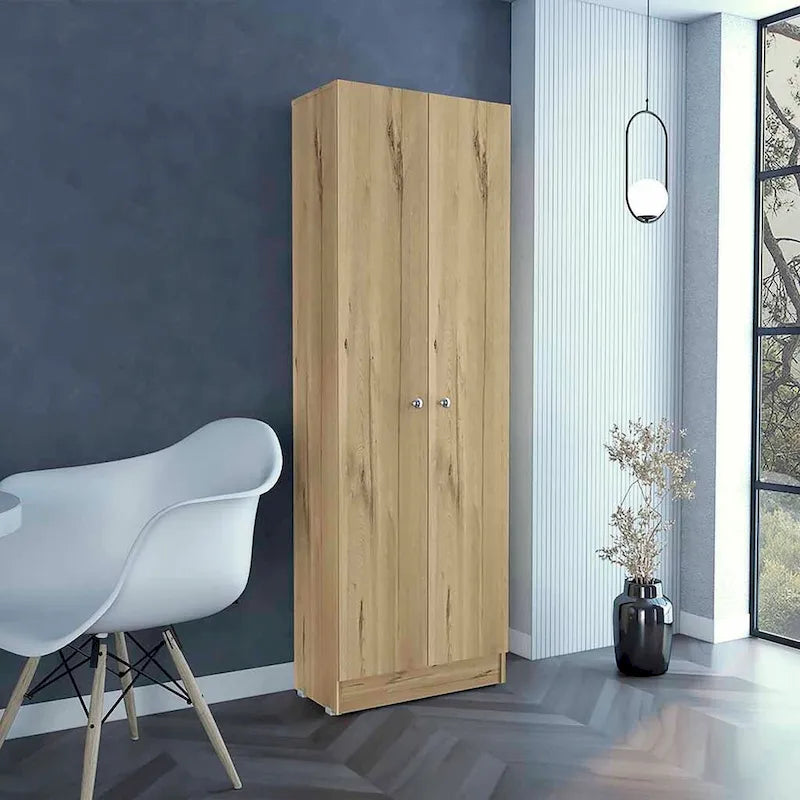 Armoire à linge autoportante à 5 étagères, 23,6 po L x 71,1 po H