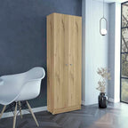 Armoire à linge autoportante à 5 étagères, 23,6 po L x 71,1 po H
