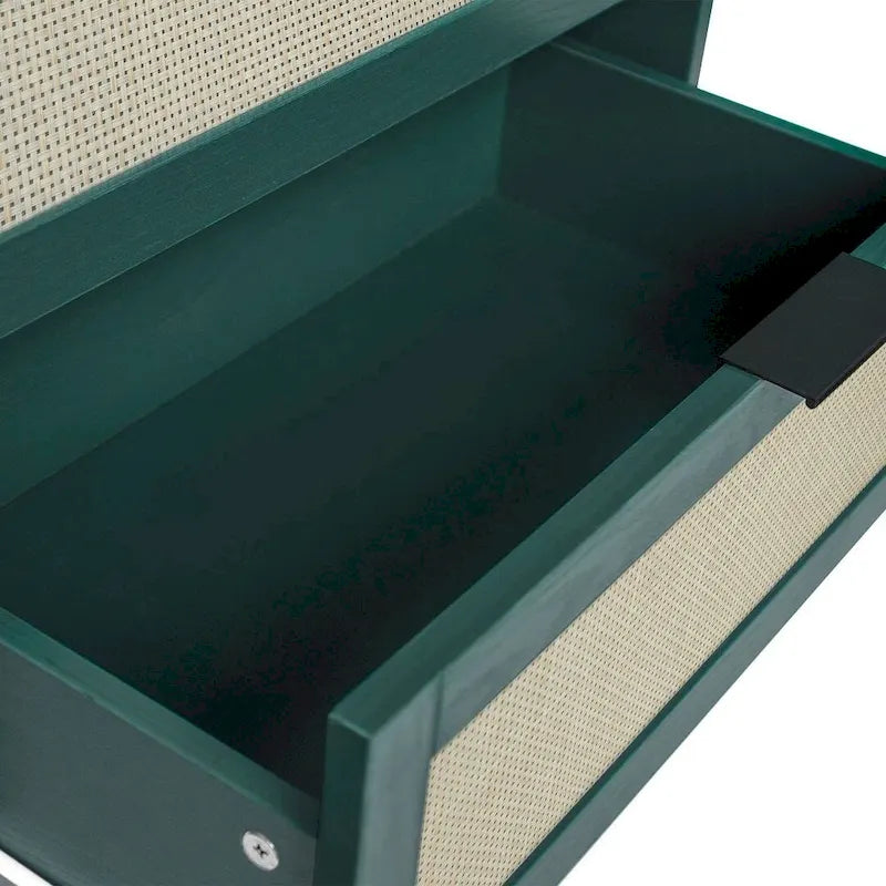 Table de chevet moderne à 3 tiroirs pour chambre ou salon - Non disponible