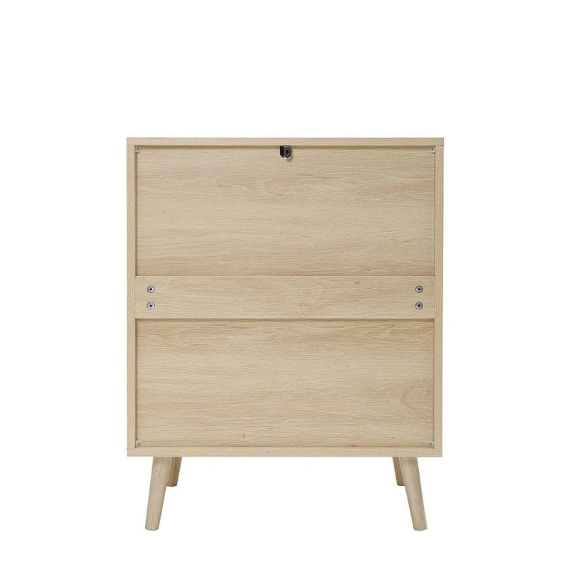 Table de chevet moderne à 3 tiroirs pour chambre ou salon - Non disponible