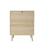 Table de chevet moderne à 3 tiroirs pour chambre ou salon - Non disponible