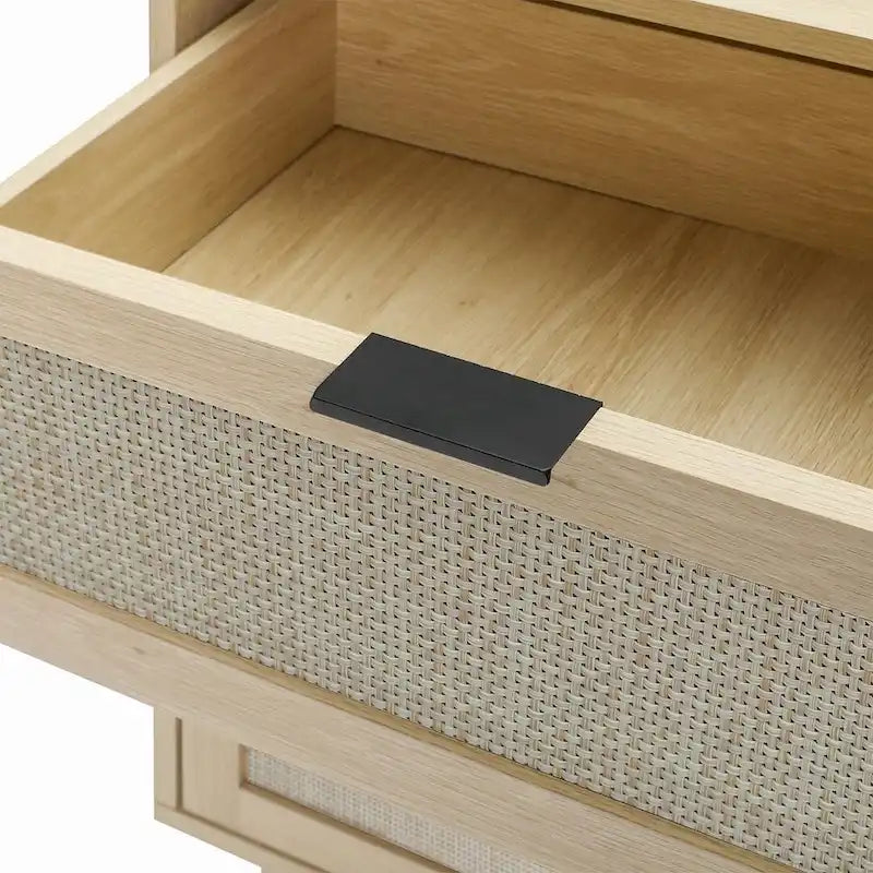 Table de chevet moderne à 3 tiroirs pour chambre ou salon - Non disponible
