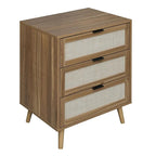 Table de chevet moderne à 3 tiroirs pour chambre ou salon - Non disponible