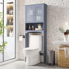 Armoire de rangement à installer au-dessus des toilettes - 9 cm (P) x 25 cm (L) x 66 cm (H)