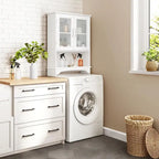 Armoire de rangement à installer au-dessus des toilettes - 9 cm (P) x 25 cm (L) x 66 cm (H)