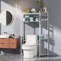 Large Over The Toilet Storage Cabinet Washing Machine Rack Organizer