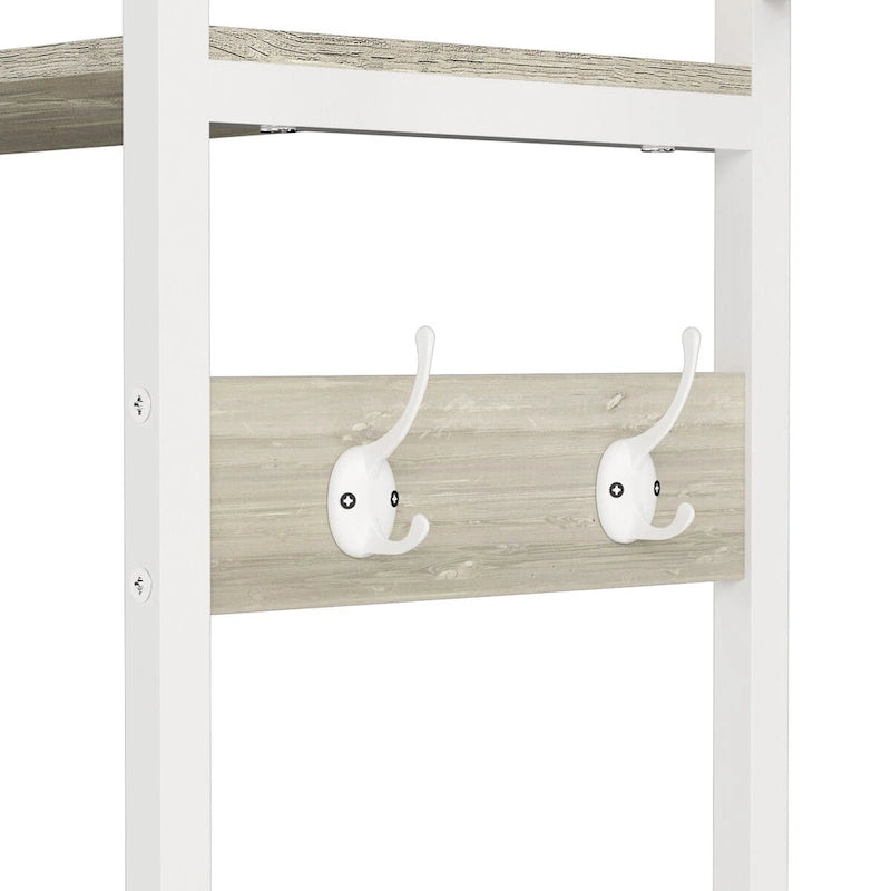 Grand meuble de rangement au-dessus des toilettes, étagère pour machine à laver, organisateur