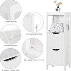 Meuble bas de salle de bain - 11,8 cm (P) x 11,8 cm (L) x 35 cm (H)