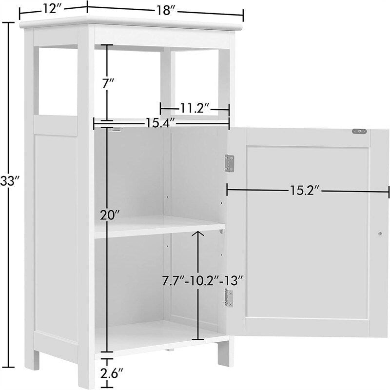 Meubles de rangement indépendants pour salle de bain