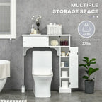 Meuble de salle de bain à poser au-dessus des toilettes, meuble de rangement de salle de bain autoportant
