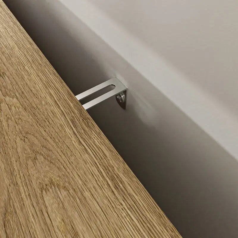 Buffet/meuble de rangement style ferme avec étagère réglable pour cuisine, salle de bain, entrée - 3 portes