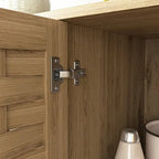 Buffet/meuble de rangement style ferme avec étagère réglable pour cuisine, salle de bain, entrée - 3 portes