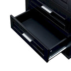 Armoire de rangement de 70 cm de haut avec portes et trois tiroirs pour salle de bain/bureau